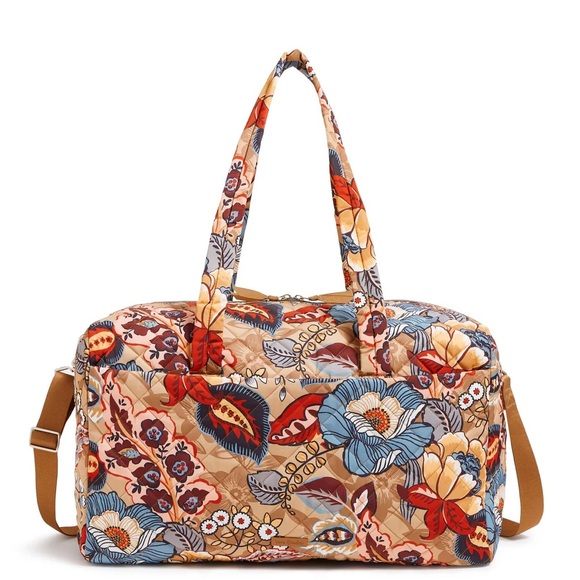 Vera Bradley Handbags - Vera Bradley Large Travel Duffel  “Botanical Beauty”. NWT